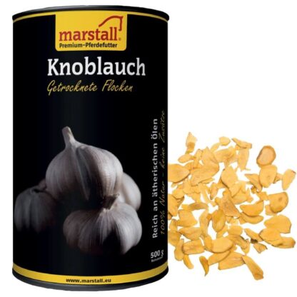 Marstall Knoblauch Hvidløgsflager til din hest