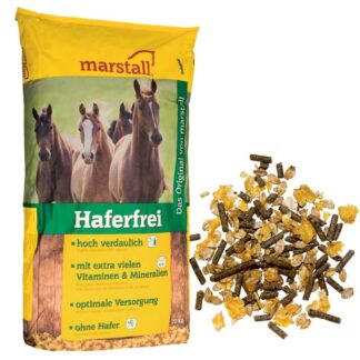 marstall-universal-haferfrei plus 20 kg fra HH Care Marstall Havrefrit foder med ekstra olie