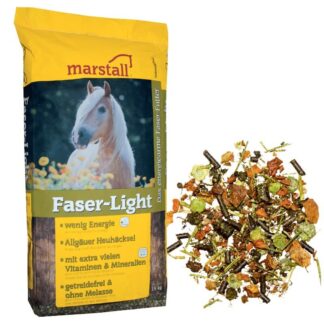 Marstall Faser-Light 15 kg Kornfrit light foder til nøjsomme heste