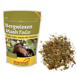 Marstall Bergwiesen Mash To Go 350 g. Fiberholdig og kornfri mash